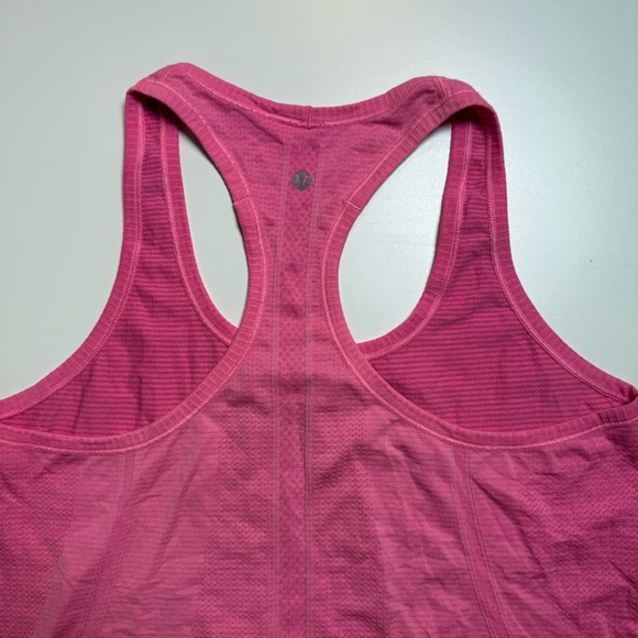 Lululemon Pink Swiftly Tech Racerback 2.0 Sport Tank Top Women’s Size 10 - Picture 8 of 9